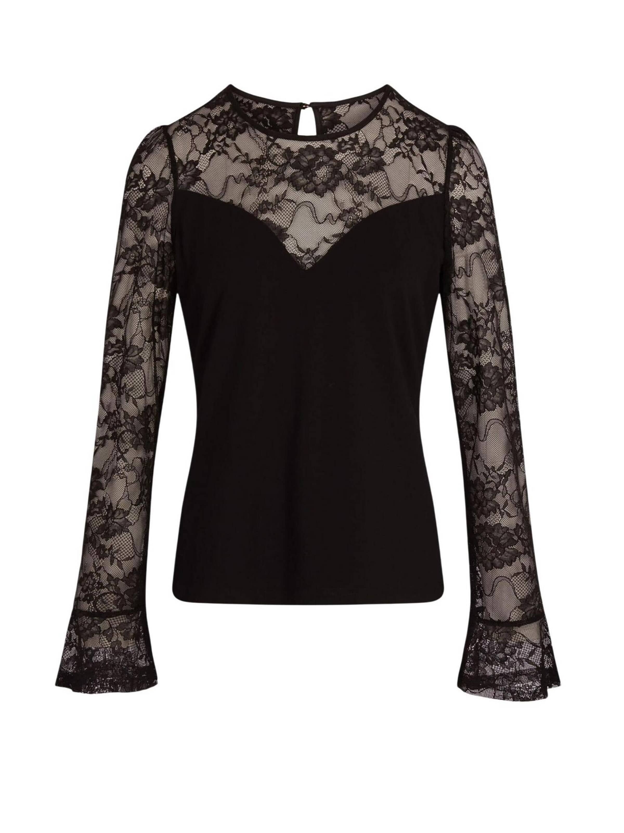 Camicia da donna '261-TMELO' di Morgan De Toi in nero: frontale