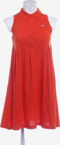 LACOSTE Dress in XXS in Orange: front