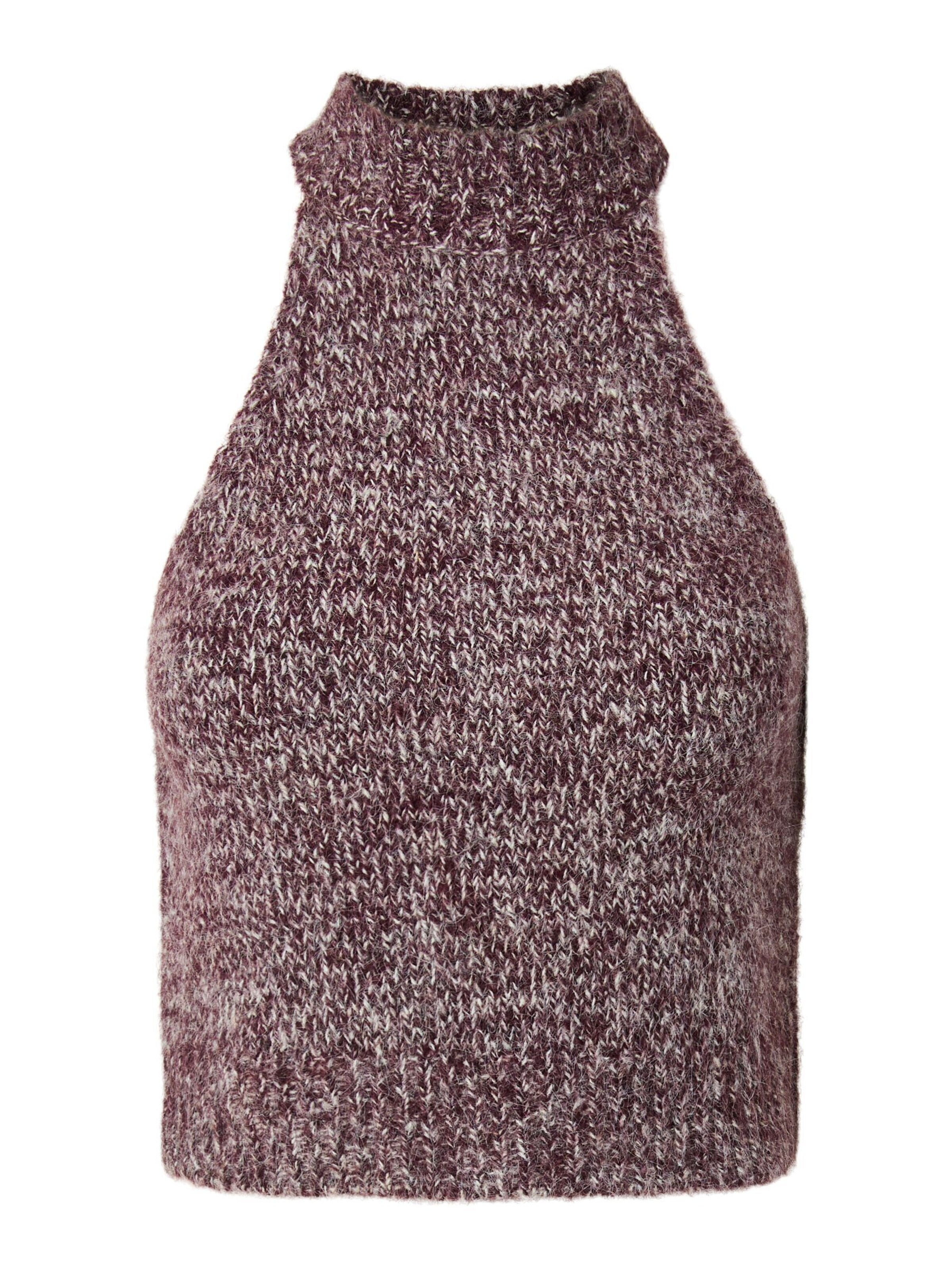 Tops en tricot 'PCSoftcruch' PIECES en rouge : devant