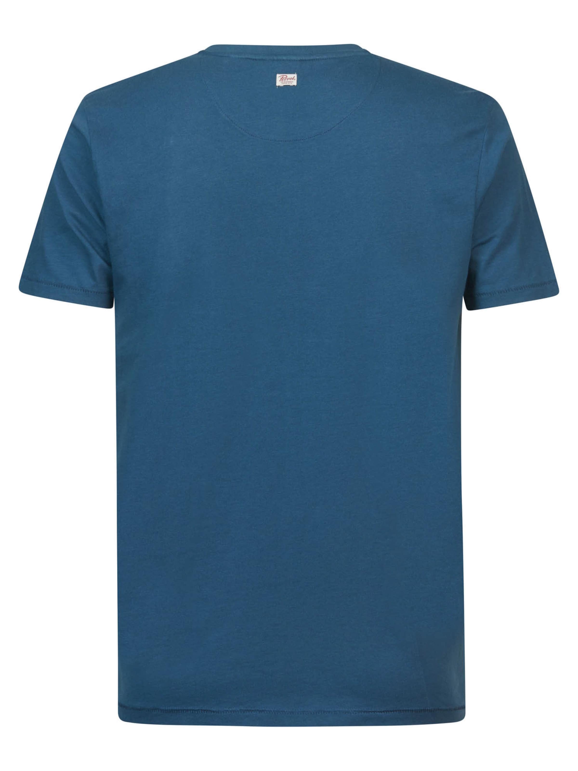 Petrol Industries - Camiseta en azul