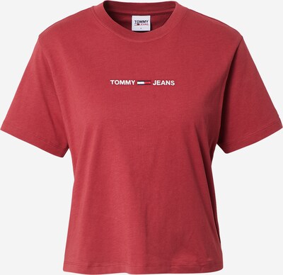 Tommy Jeans Koszulka w kolorze granatowy / pastelowa czerwień / białym, Podgląd produktu