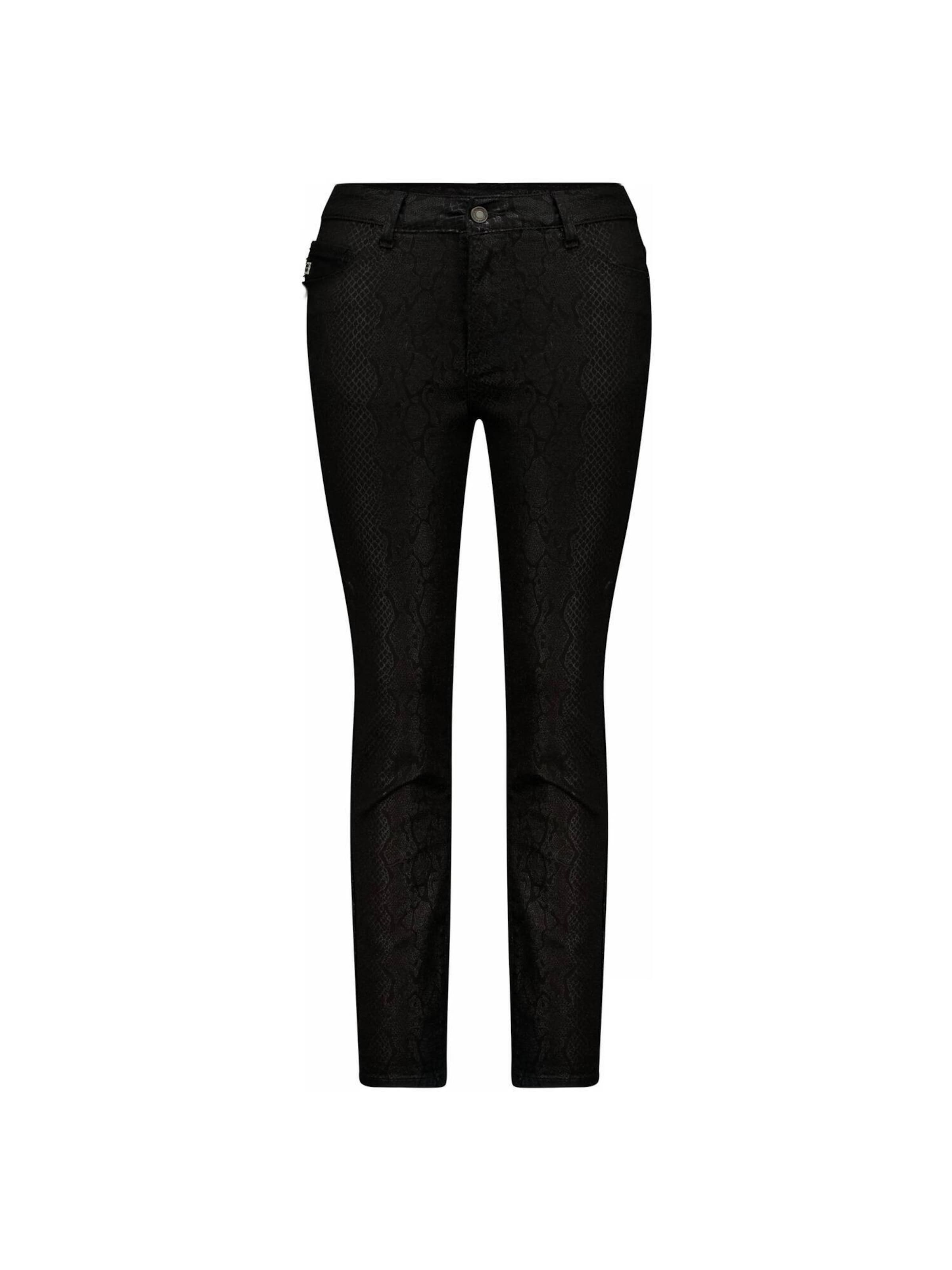 Skinny Jean 'JESS' Deeluxe en noir : devant