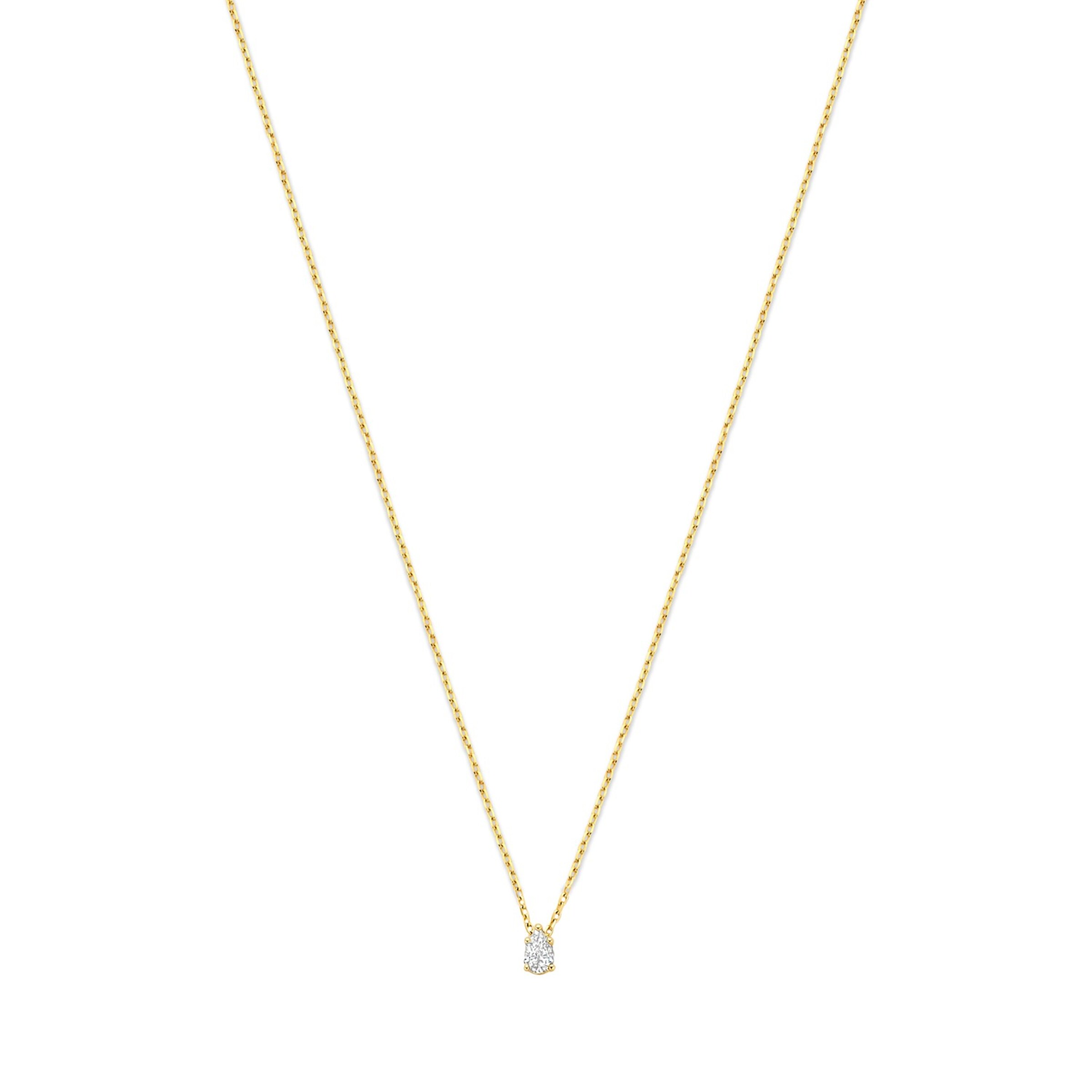 Chaîne Isabel Bernard en or : devant