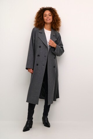 Manteau mi-saison 'Fanny ' Kaffe en gris : devant