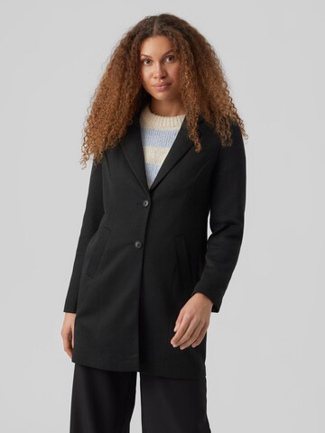 Manteau mi-saison VERO MODA en noir : devant