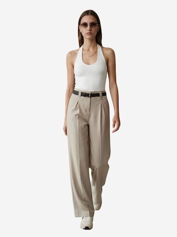 Dilvin Wide leg Pants 'Hose' in Beige