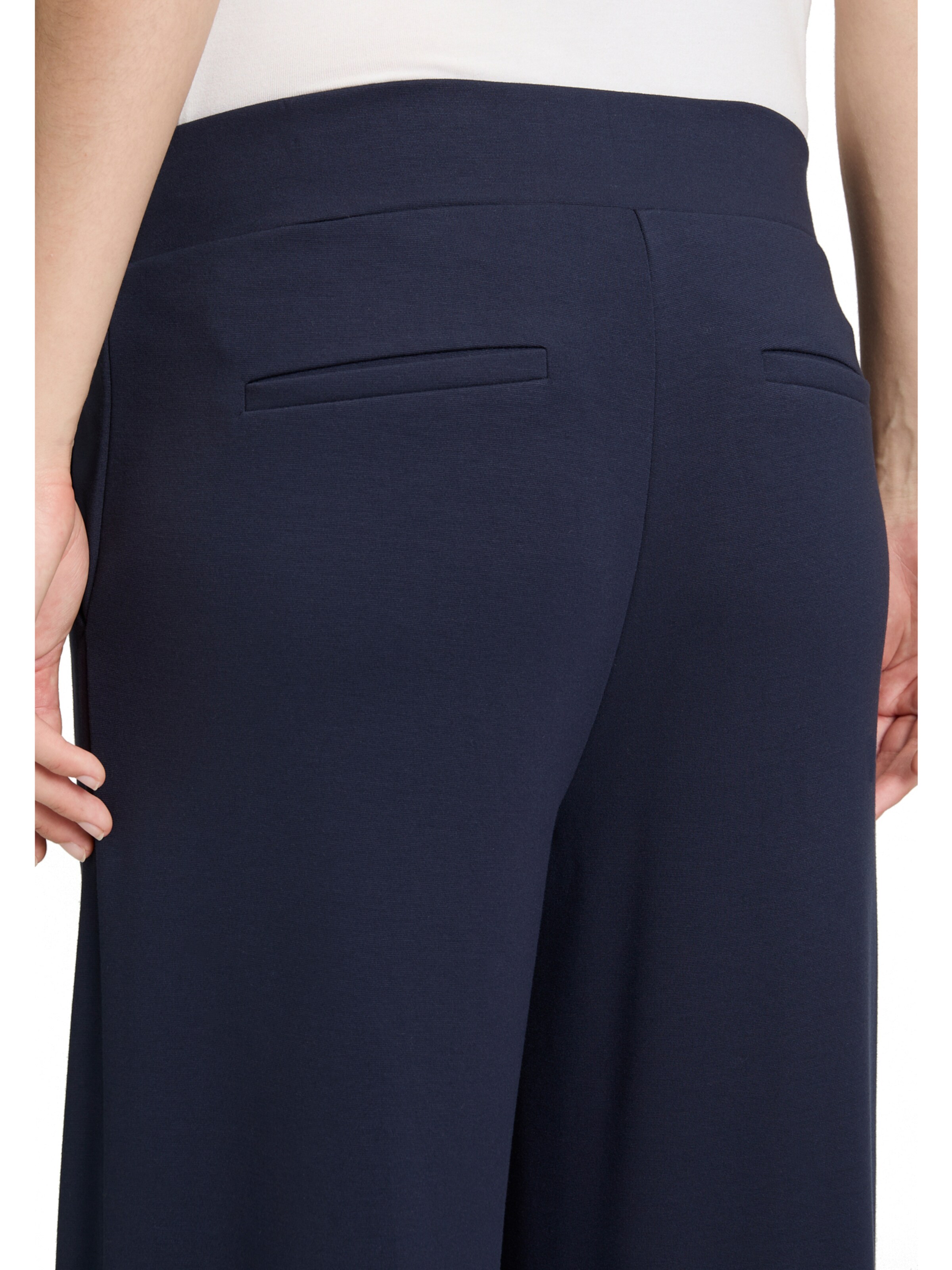 Betty & Co Slimfit Broek in Blauw