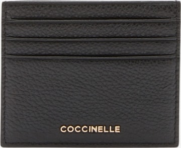 Portamonete 'COCCINELLE METALLIC 5' di Coccinelle in nero: frontale