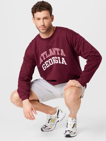 BURTON MENSWEAR LONDON Sweatshirt i rød