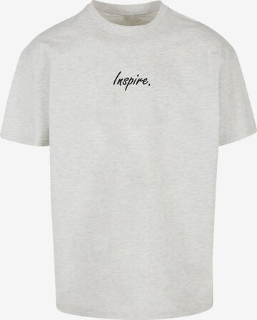 T-Shirt 'Inspire' Merchcode en gris : devant