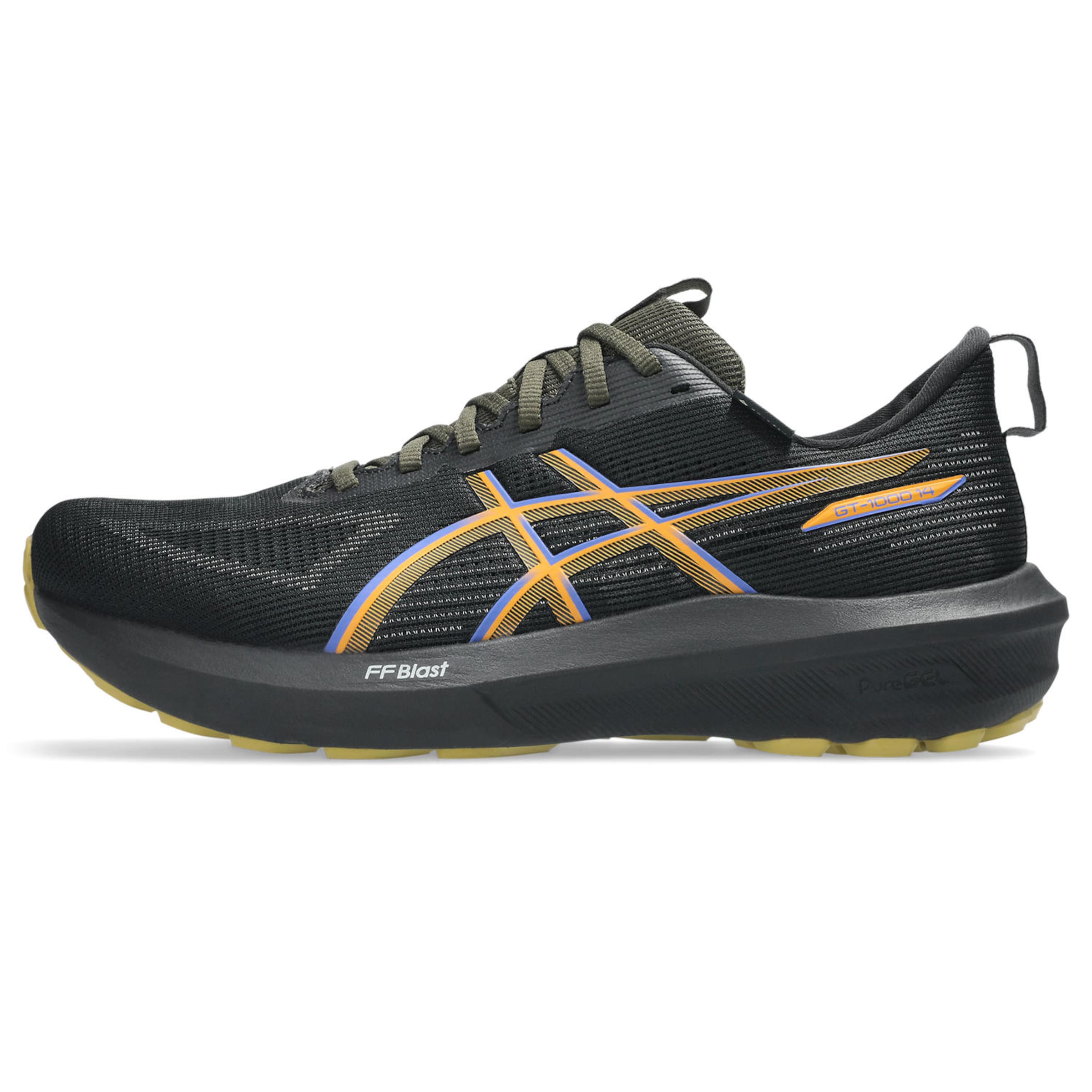 ASICS Laufschuh in Schwarz: Vorderseite