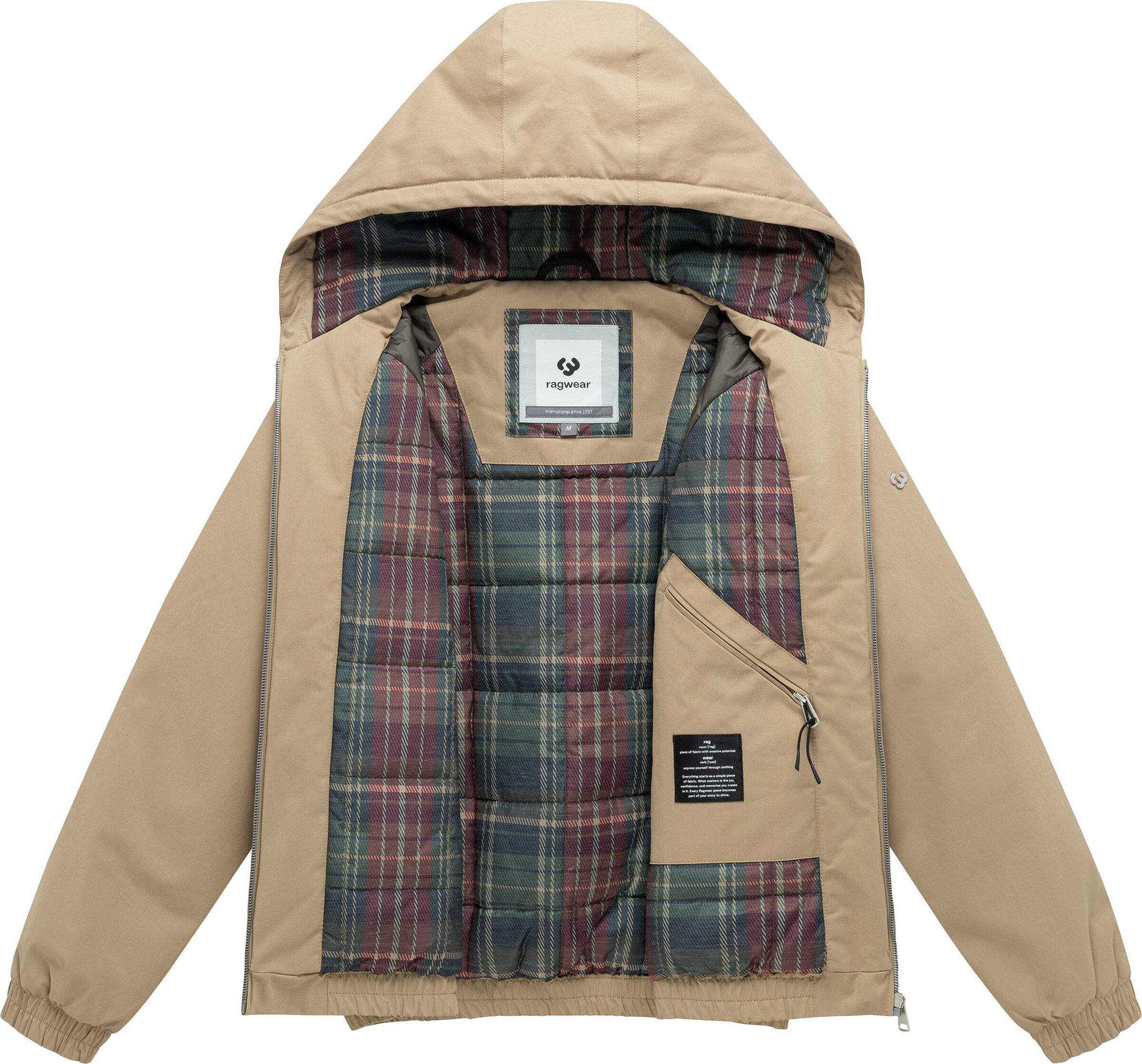 Ragwear Winterjas 'Terron Y' in Beige