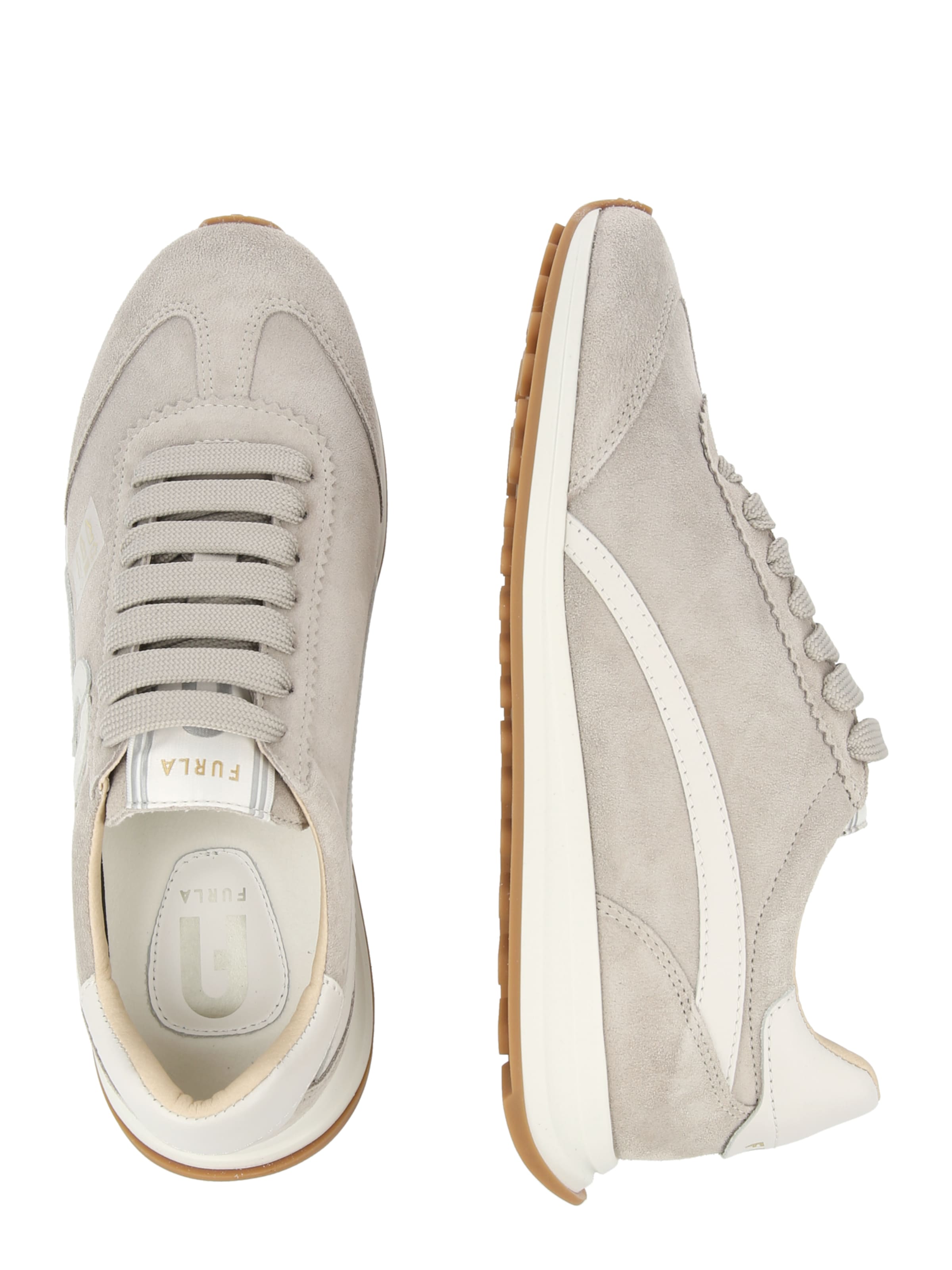 FURLA Låg sneaker 'RETRO' i beige