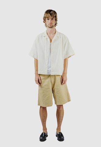 Comfort fit Camicia 'Leno' di Pockies in bianco