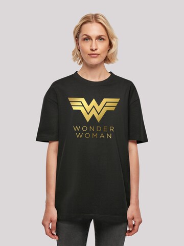T-shirt 'DC Comics Wonder Woman 84' F4NT4STIC en noir : devant