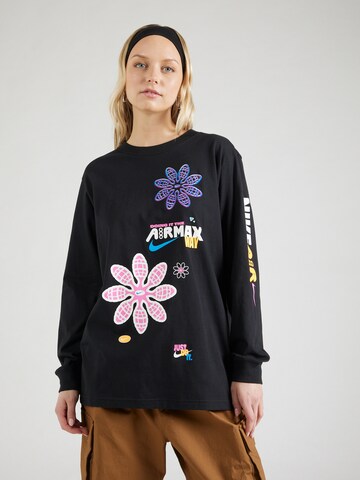 Maglietta di Nike Sportswear in nero: frontale