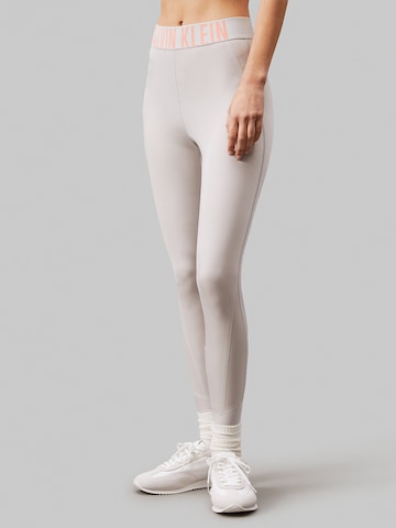 Calvin Klein Sport Skinny Sports trousers in Grey: front