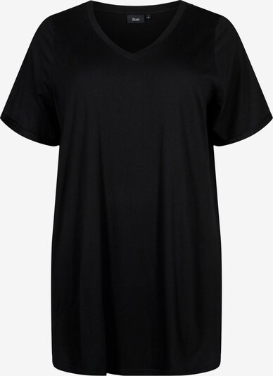 Zizzi Oversized bluse i sort, Produktvisning