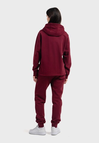 Oldskull Zip-Up Hoodie 'Basic Oldskull 25' in Red