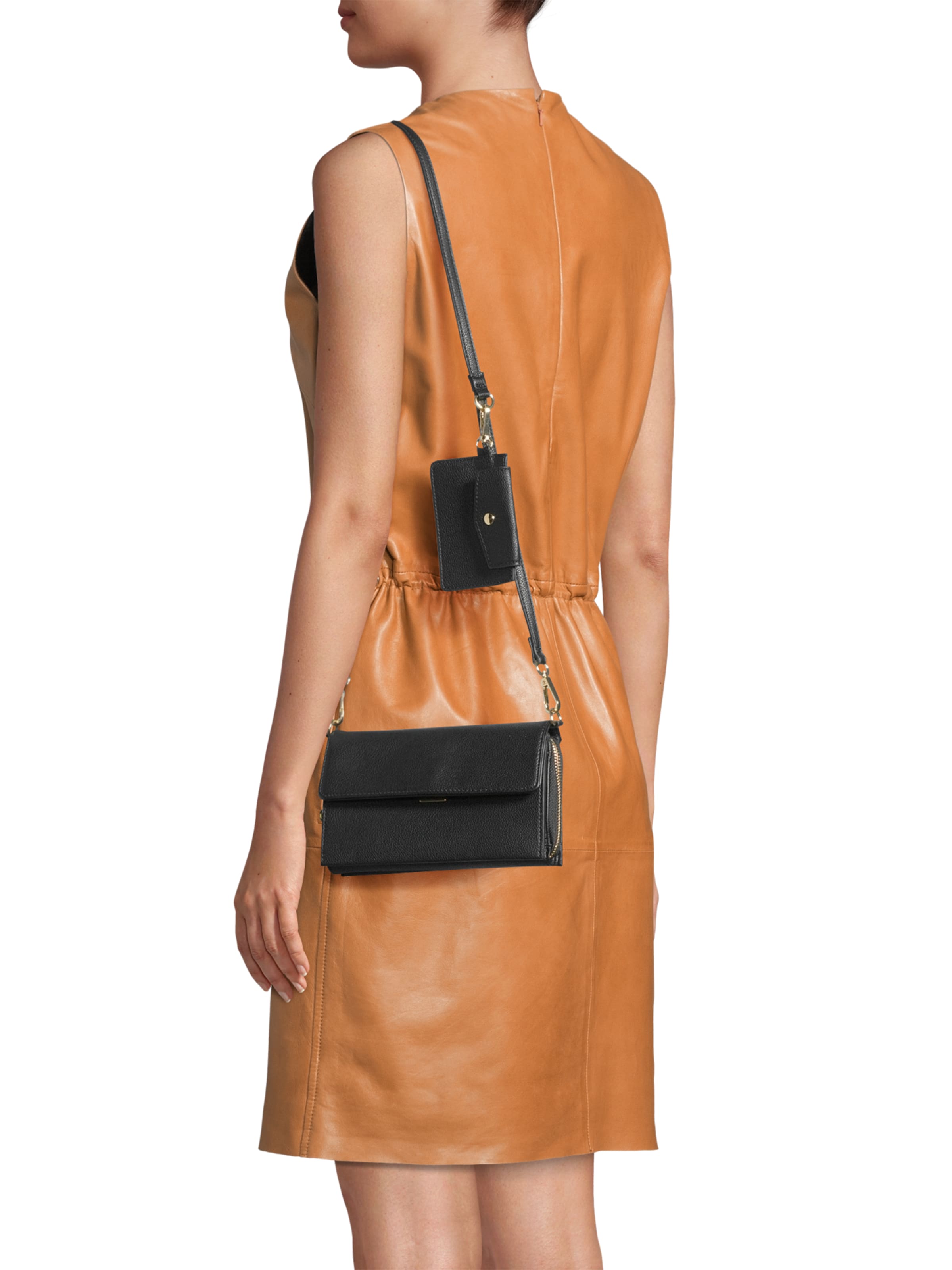 Sac à bandoulière 'VALABENA' CALL IT SPRING en noir : devant