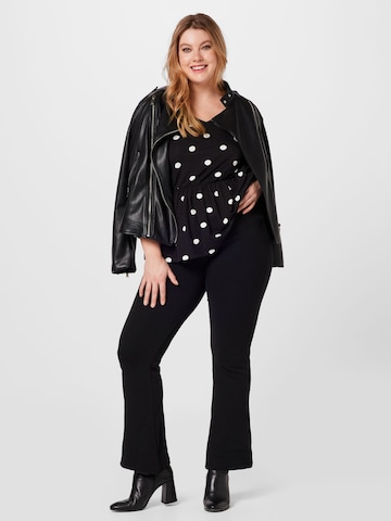 Dorothy Perkins Curve Shirt in Schwarz