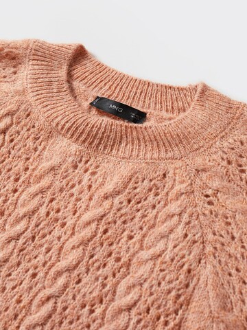 MANGO Sweater 'Venezu' in Orange