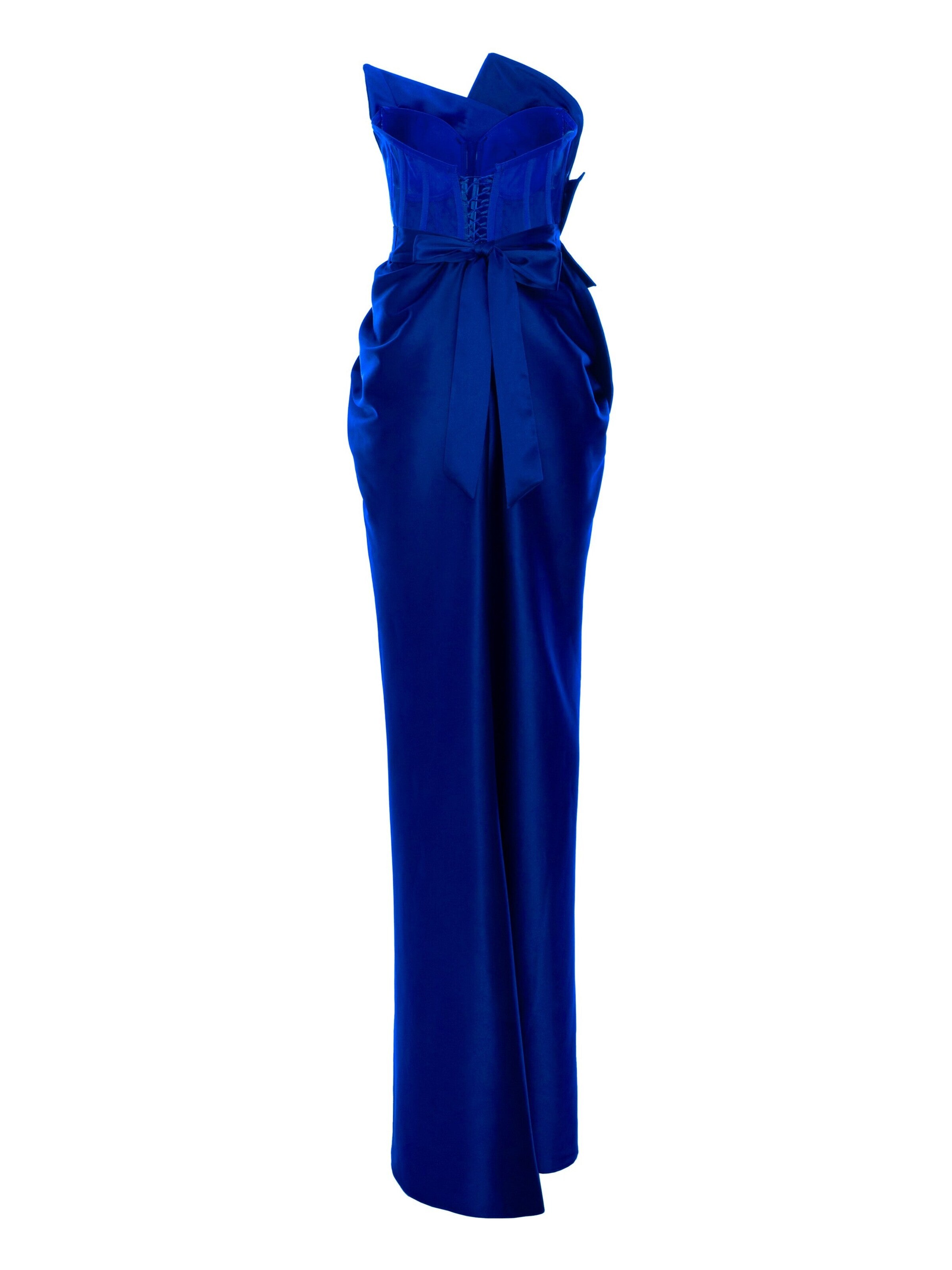 acob a porter - Vestido de noche en azul