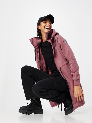 Lake View Sweatjacke 'Mareen' in Pink