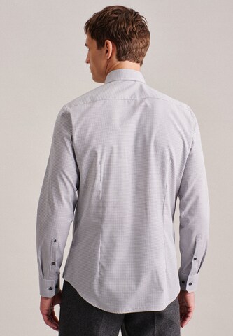 Coupe regular Chemise business SEIDENSTICKER en gris