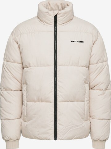 Pegador Vinterjacka 'Picard' i beige: framsida