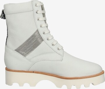 MELVIN & HAMILTON Lace-Up Ankle Boots in White