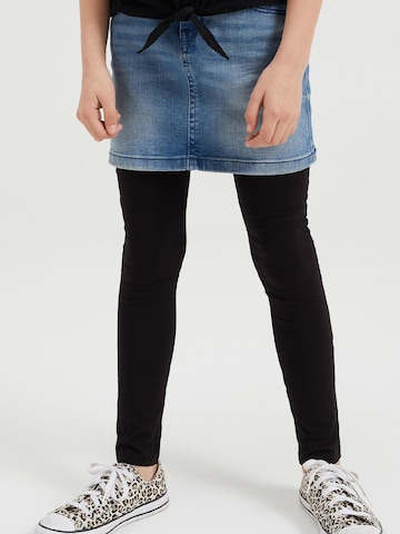 WE Fashion Skinny Leggings i blå: forside