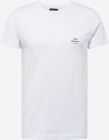 T-Shirt 'Thor' MADS NORGAARD COPENHAGEN en blanc : devant