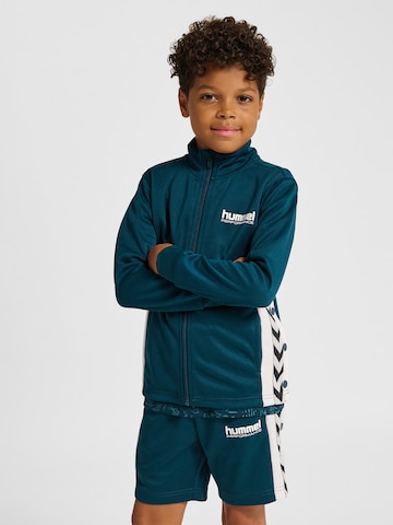 Hummel Sportjacke in Grün: Vorderseite