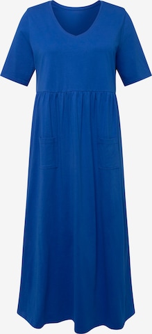 Robe Ulla Popken en bleu : devant