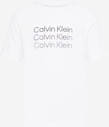 Calvin Klein Sport Performance shirt in White: front