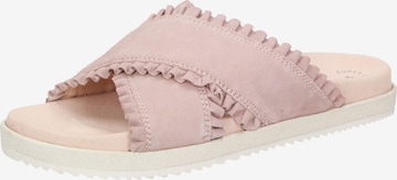 SIOUX Mules 'Ingemara' in Pink: front