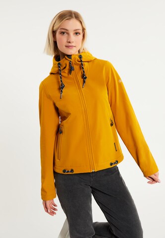 Schmuddelwedda Weatherproof jacket in Yellow: front