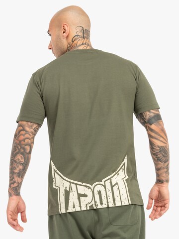 Tapout Majica 'CRASHED' | zelena barva