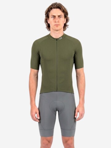 WULIBIKE - Ropa para correr 'Wulibike Radsport-Set 'Utility Cargo' in Oliv/Grau' en verde