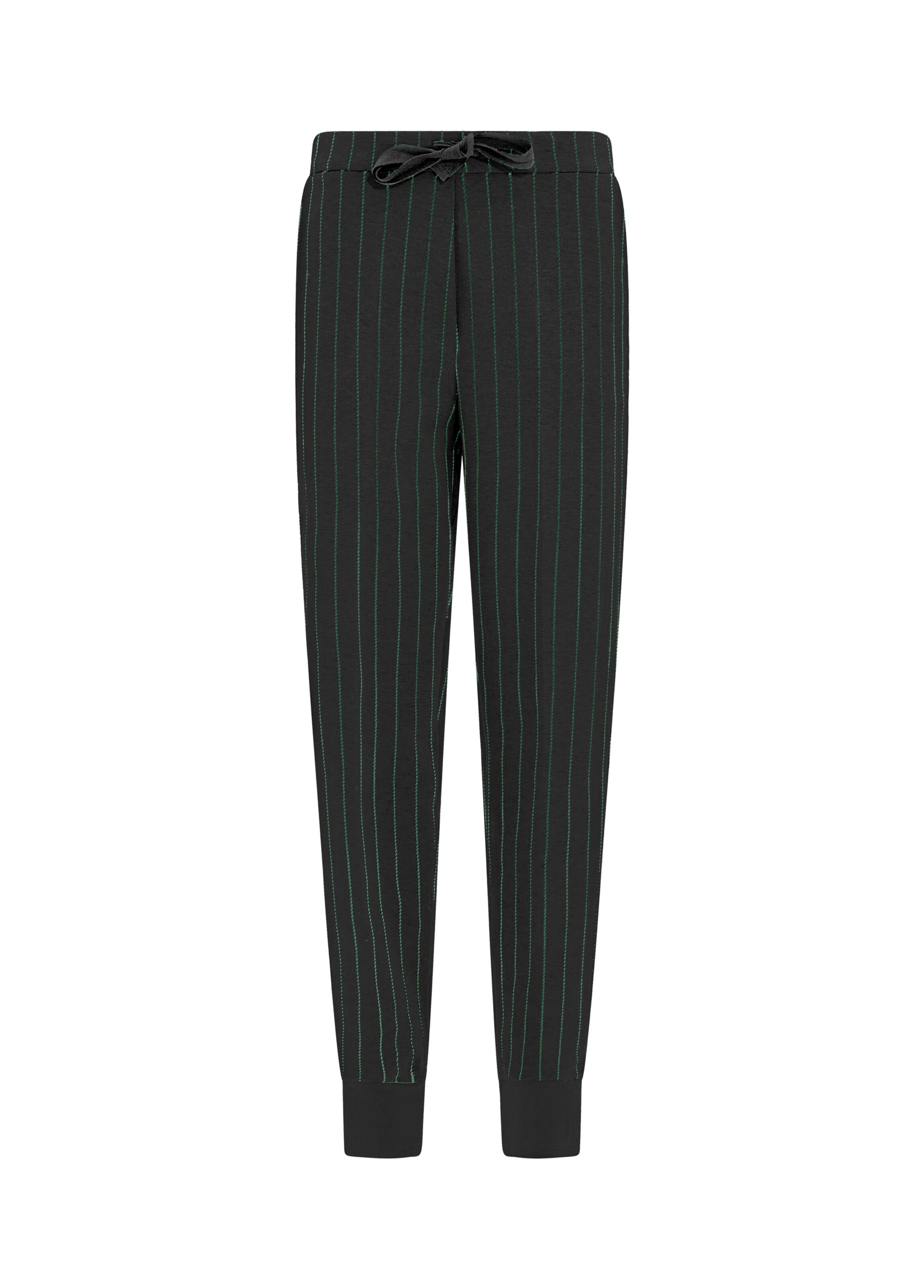 Effilé Pantalon DEHA en noir : devant