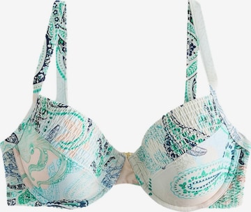 Next T-Shirt Bikinitoppi värissä sininen: etupuoli