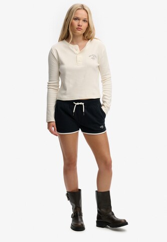 Superdry & Co Slimfit Shorts in Blau