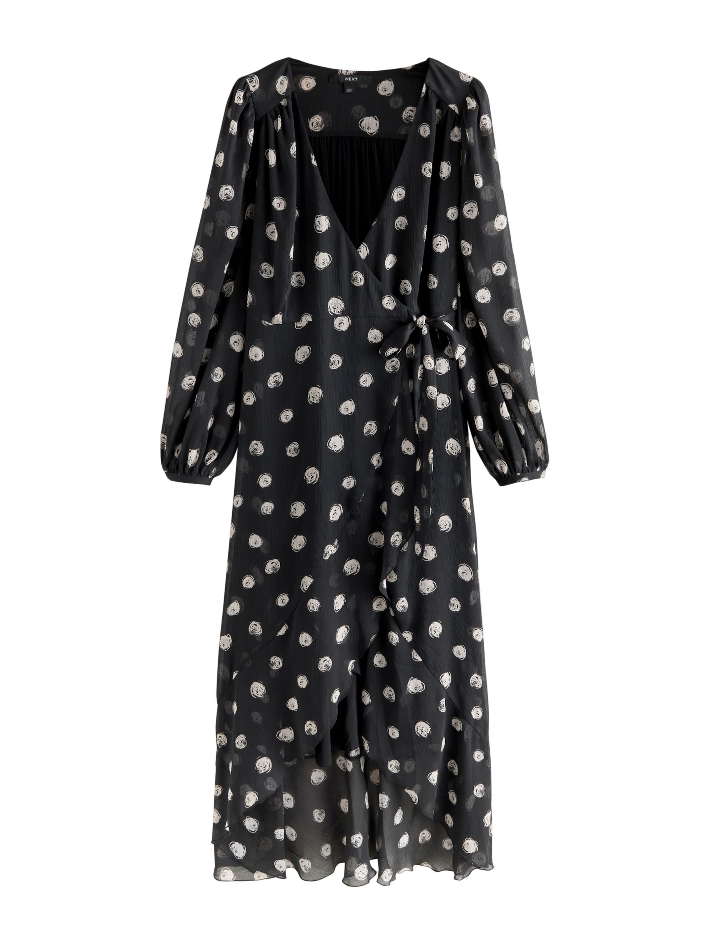Next Φόρεμα σε μαύρο: μπροστά