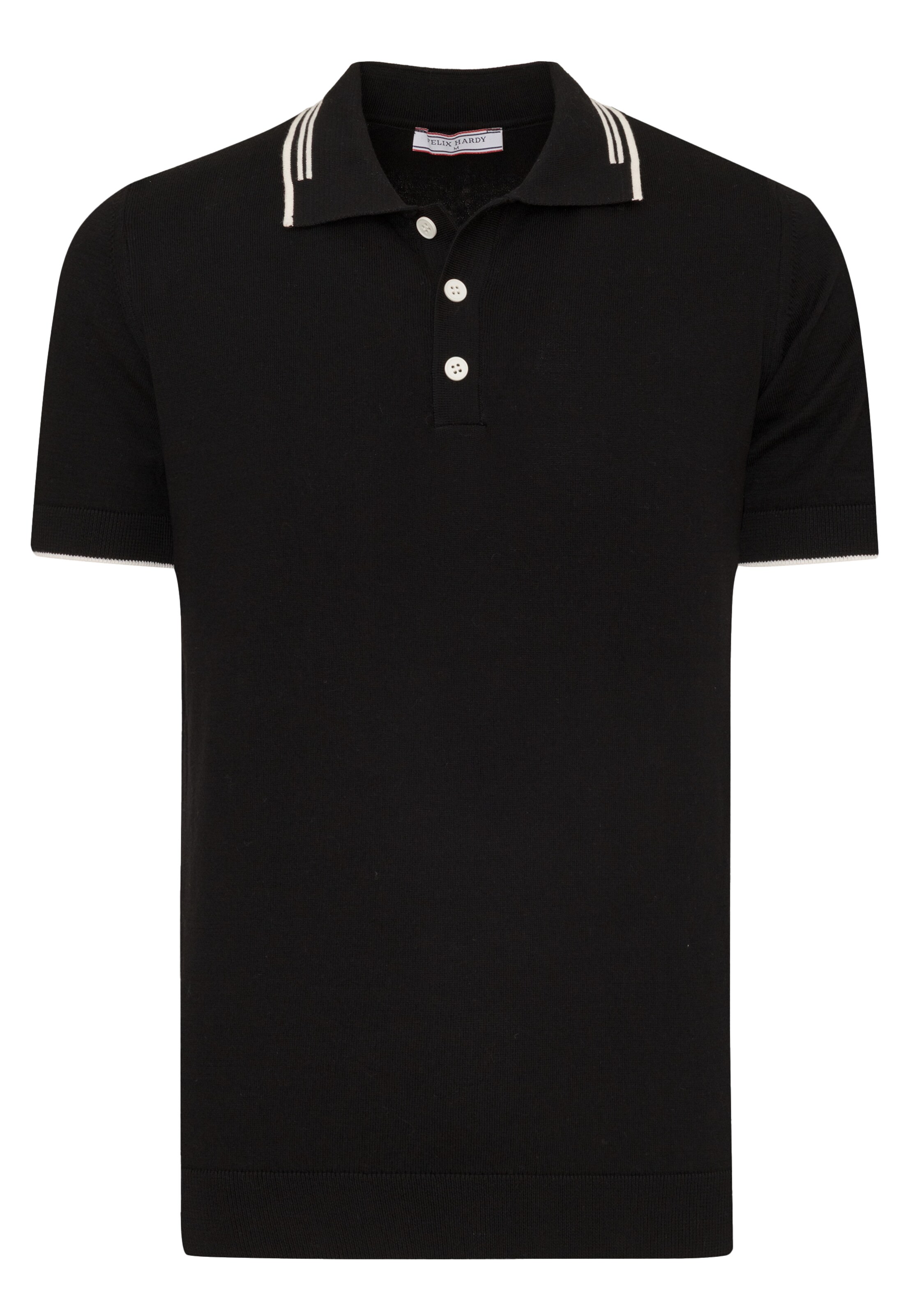 Felix Hardy Camiseta en negro / blanco, Vista del producto