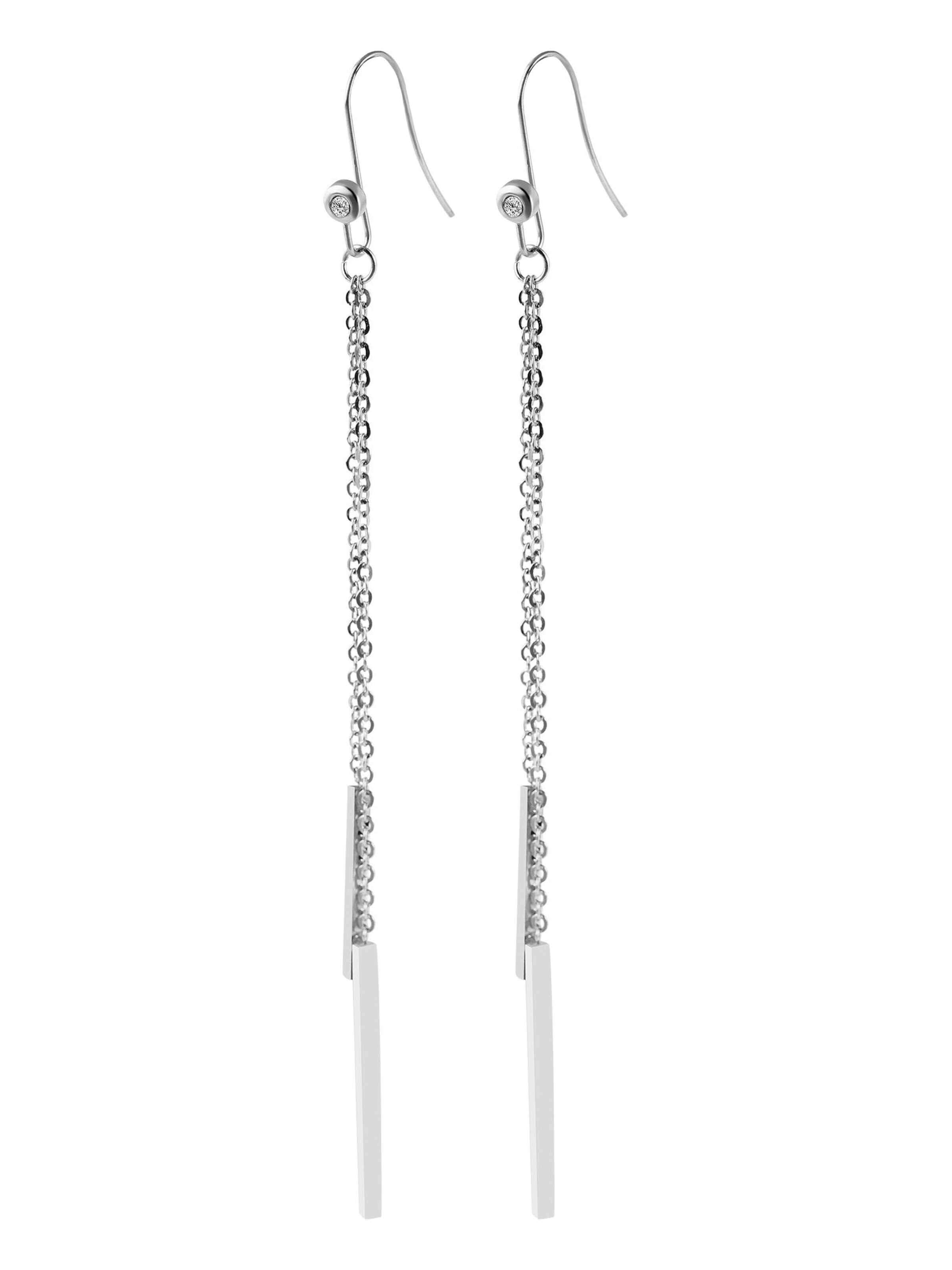 Akzent Earrings 'Saidra, langlebig' in Silver