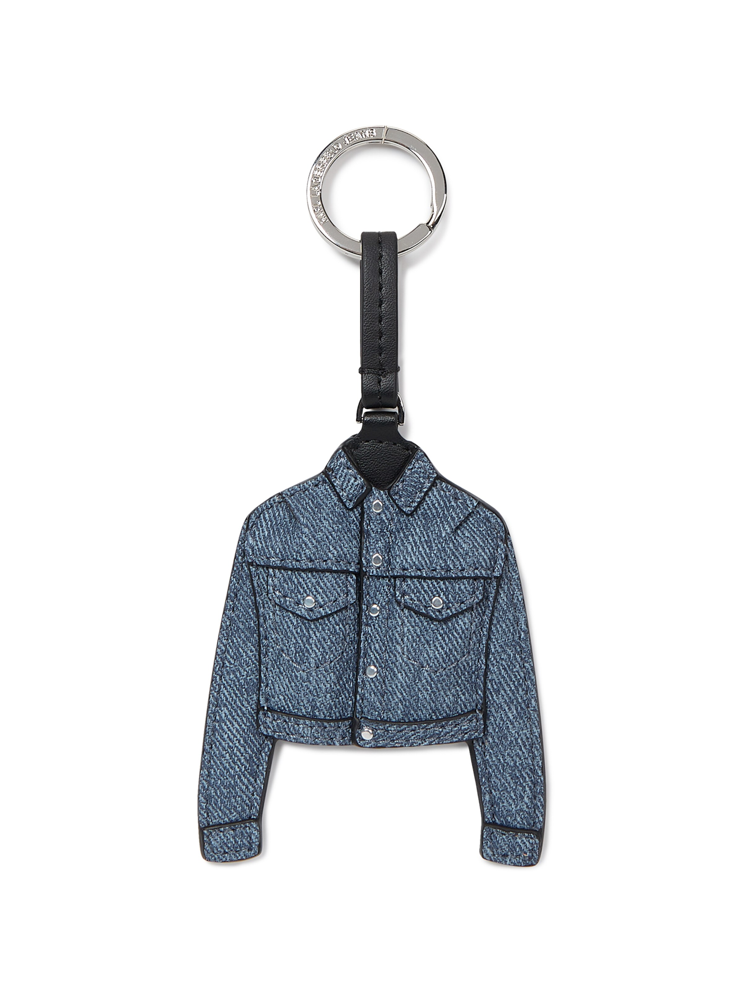 KARL LAGERFELD JEANS Přívěsek na klíče ' DENIM JACKET ' ve velikosti One Size - modrá, Produkt