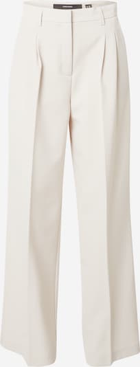 VERO MODA Pleat-front trousers 'TROIAN' in Light beige, Item view