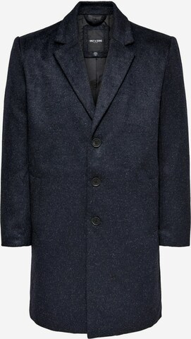 Manteau mi-saison 'Iker' Only & Sons en bleu : devant