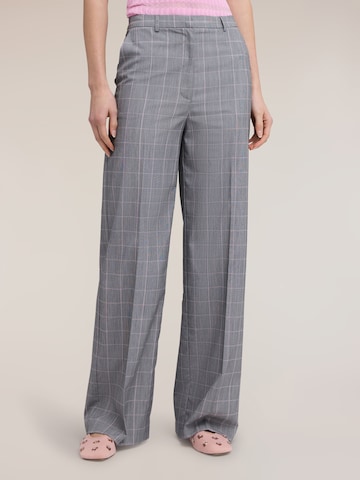 MOTIVI Wide leg Broek in Grijs